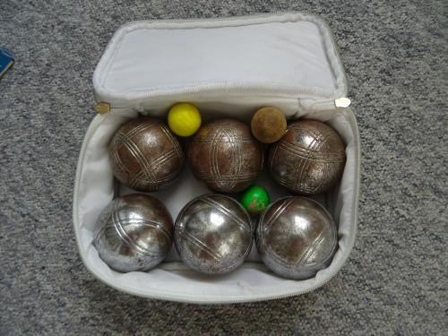 Jeu de boules Etui met 6 ballen 710  gr.