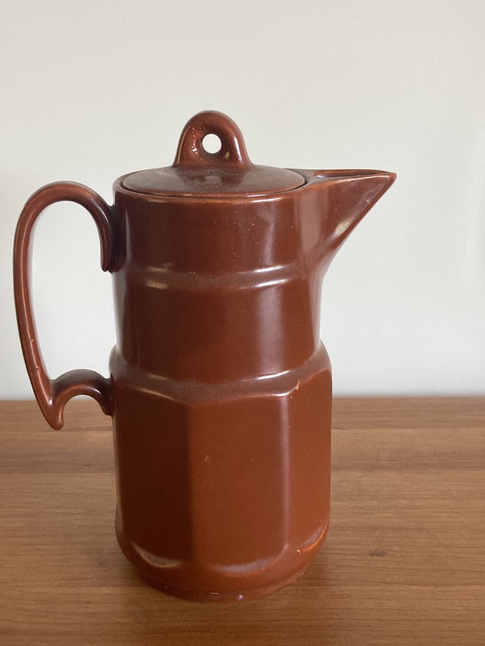 Chocolade-/koffiekan van De Gruyter periode 1930-1940