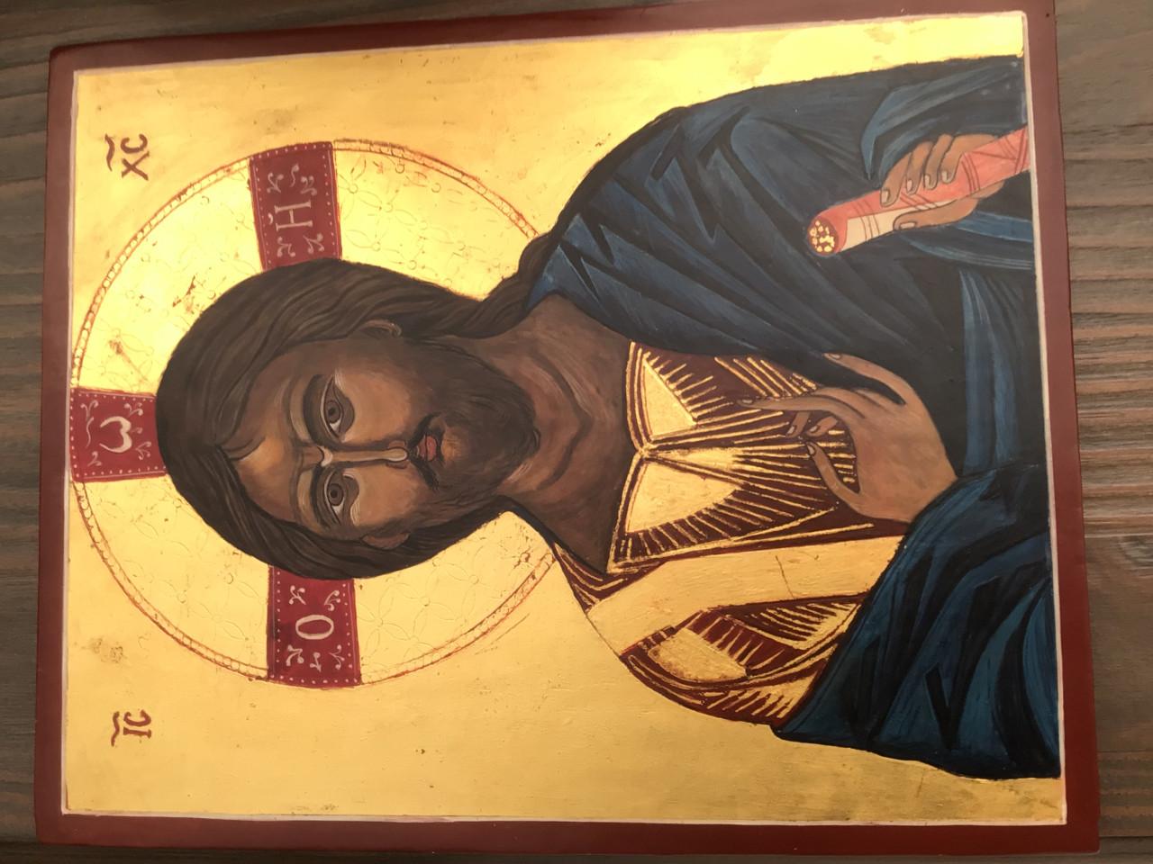 Russische Icoon Jezus Christus