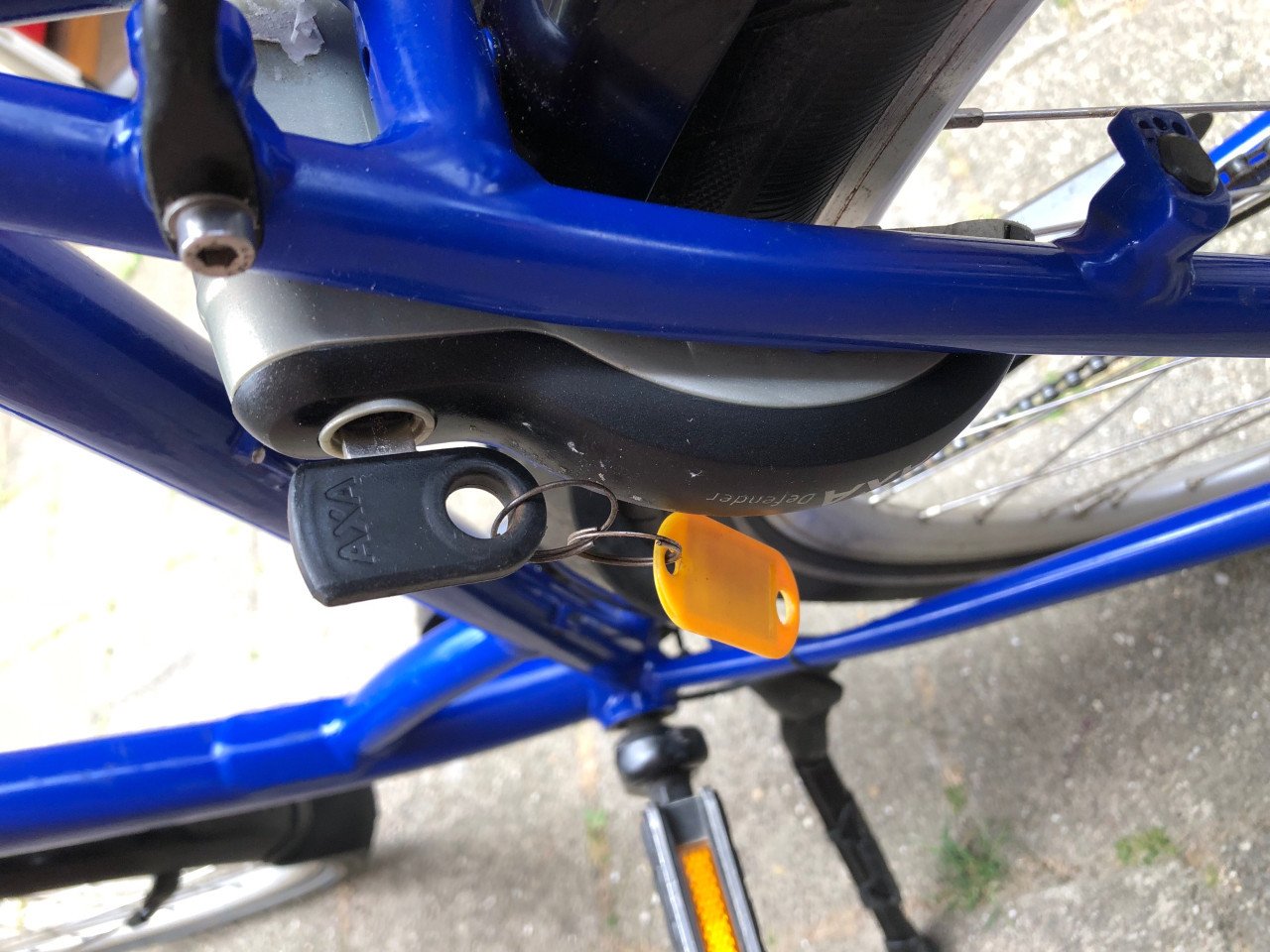 Damesfiets.