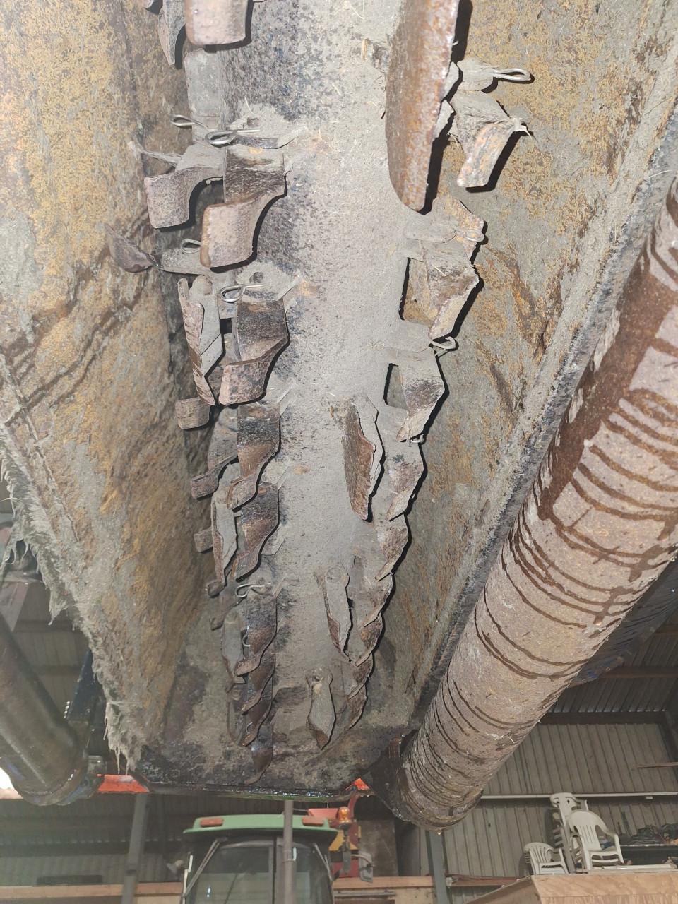 Klepelmaaier met opvangbak