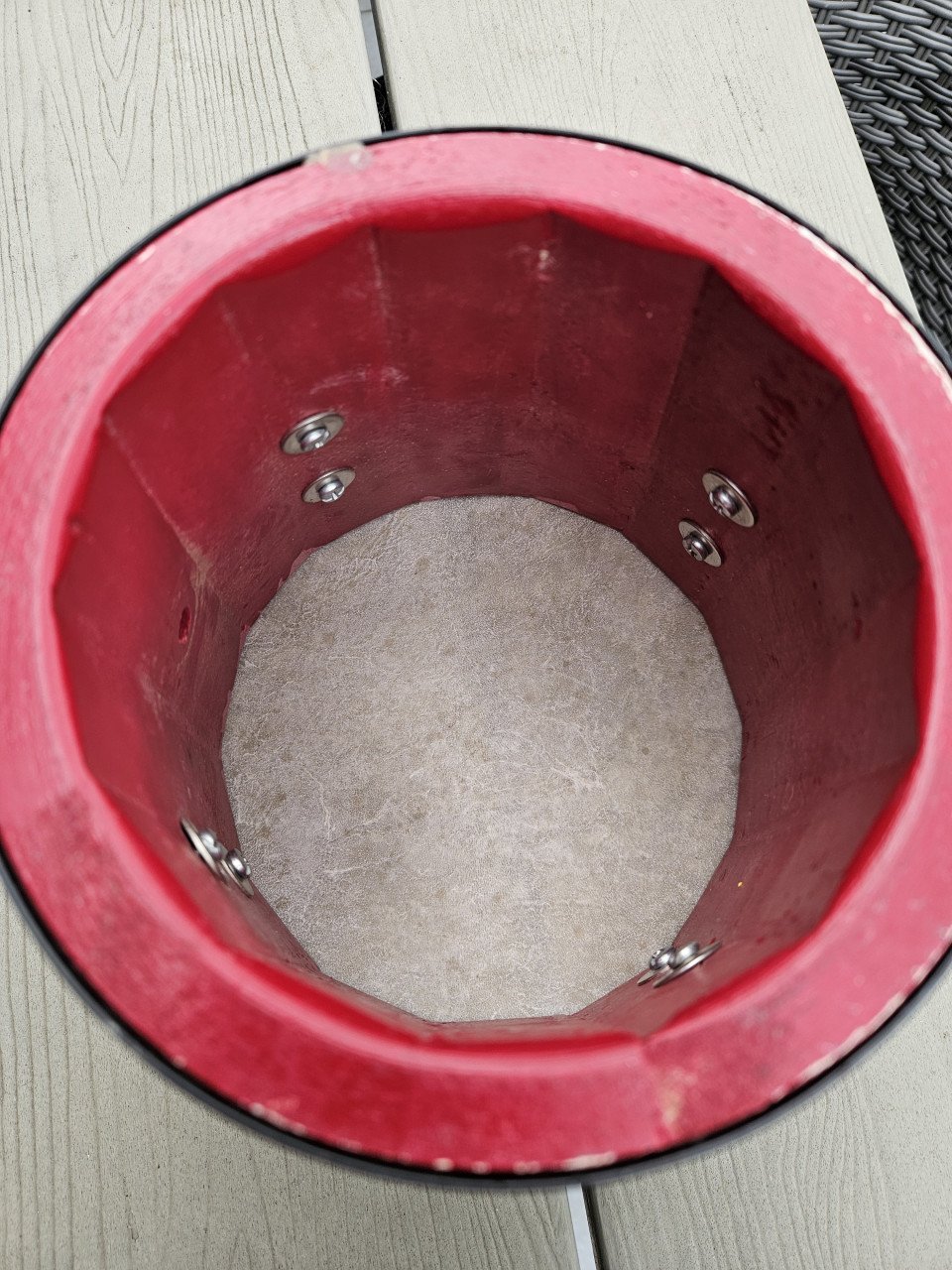 Mooie Maxtone bongo drum van hout en metaal...
