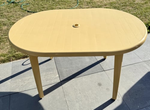 Kunststof tuintafel