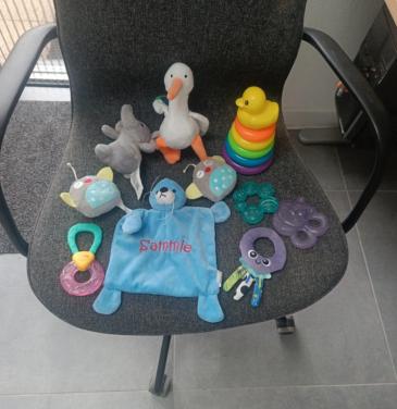 Babyknuffels/ bijtringen