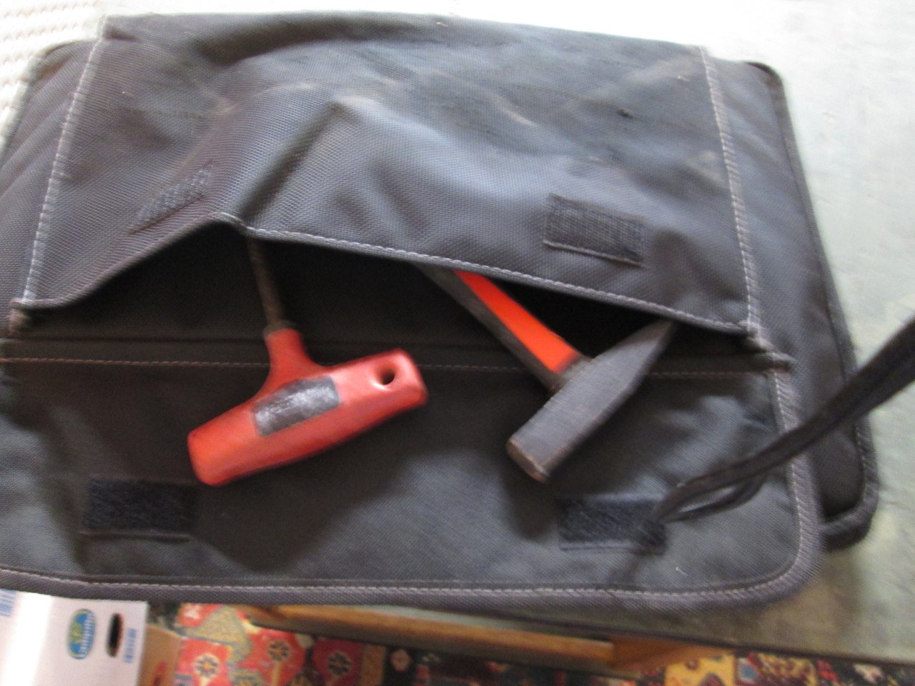 Gereedschap set in tas