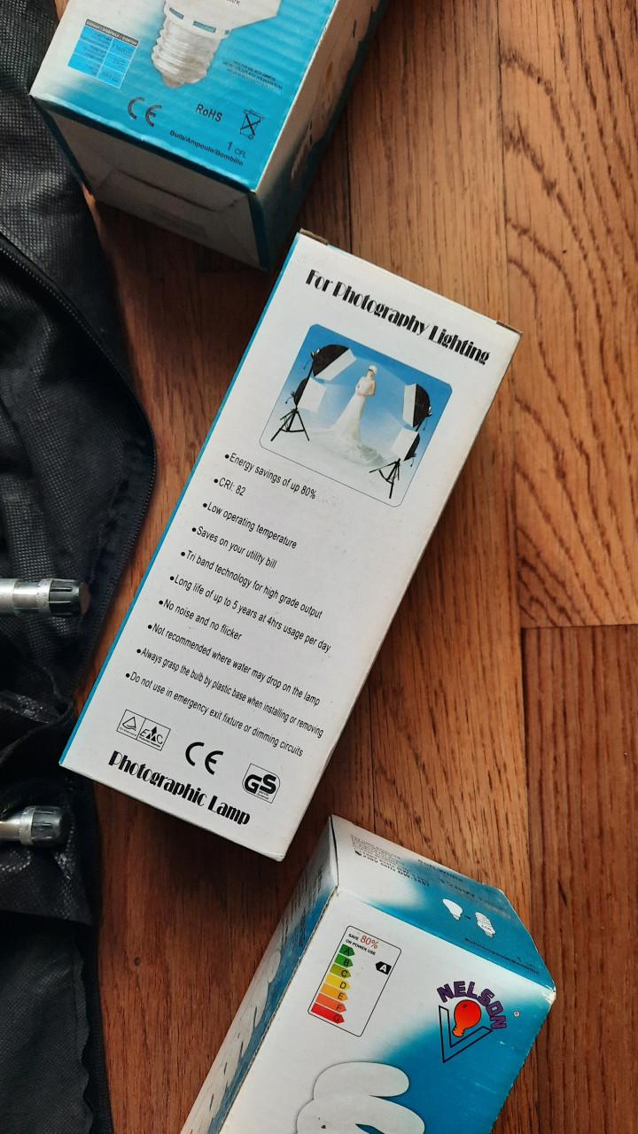 Fotografie studio lampen set foto shoot