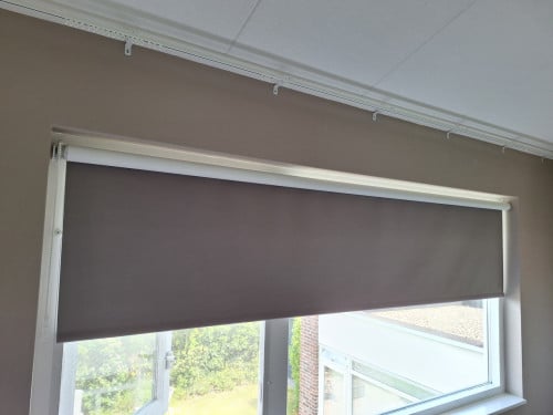 Rolgordijn verduisterend taupe