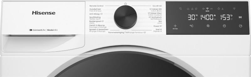 Hisense wasmachine 1600 toeren