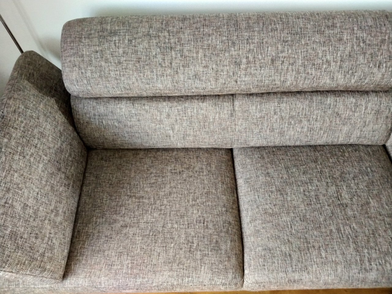 Montel bank met loungedeel hoek rechts