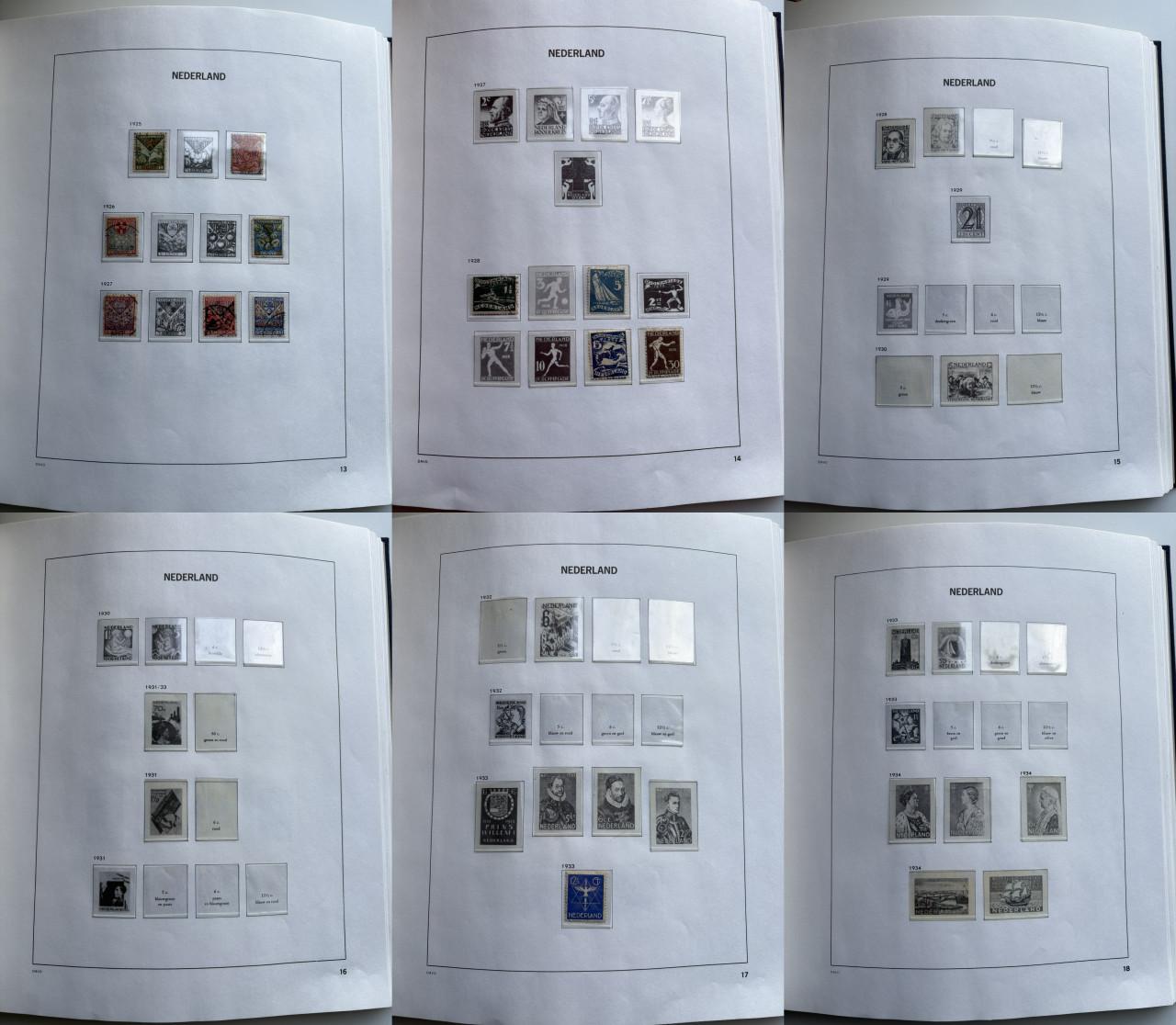 DAVO 1 Postzegels Nederland vanaf 1852