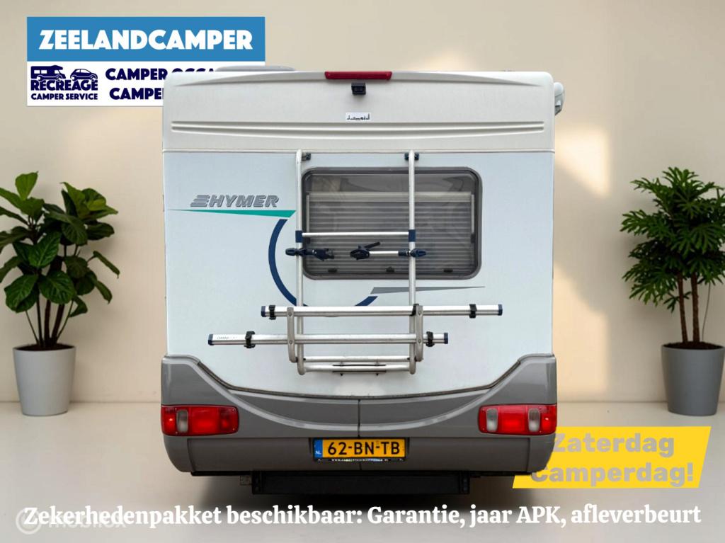 Hymer Onbekend b574 – ruime integraalcamper met vast bed én riant hefbed