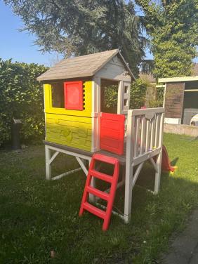 Smoby speelhuisje met glijbaan