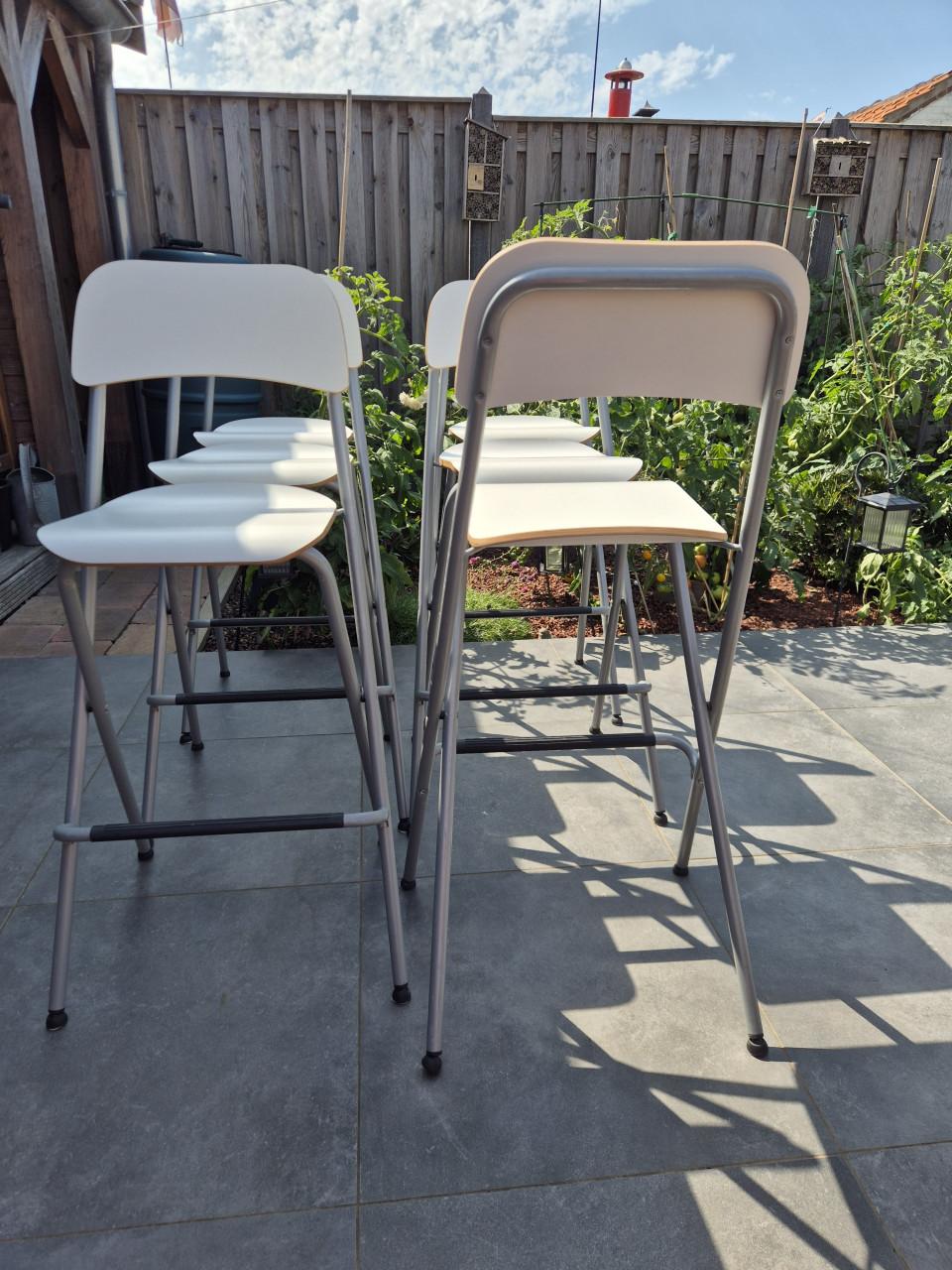 6 barkrukken te koop