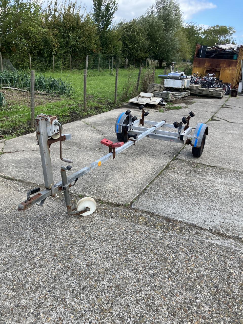Boottrailer met verlichting