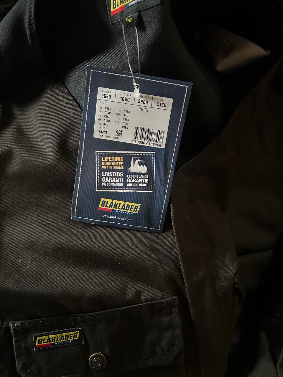 Nieuwe BLÄKLÄDER werkkleding # VANAF 30€ # – diverse modellen en maten
