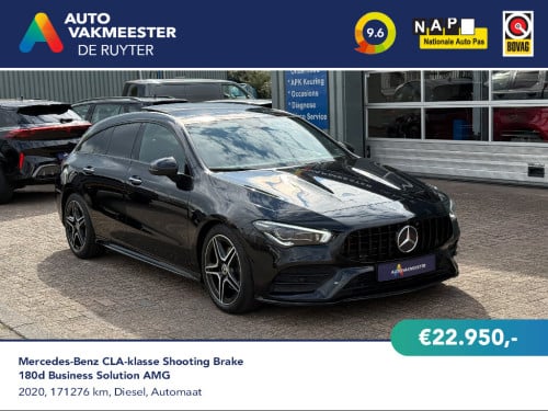 MercedesBenz CLA Shooting Brake  AMG |Pano | Sfeer | Memory