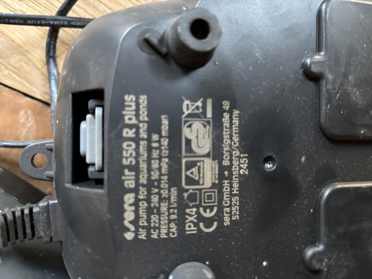 Luchtpomp vijver /aquarium