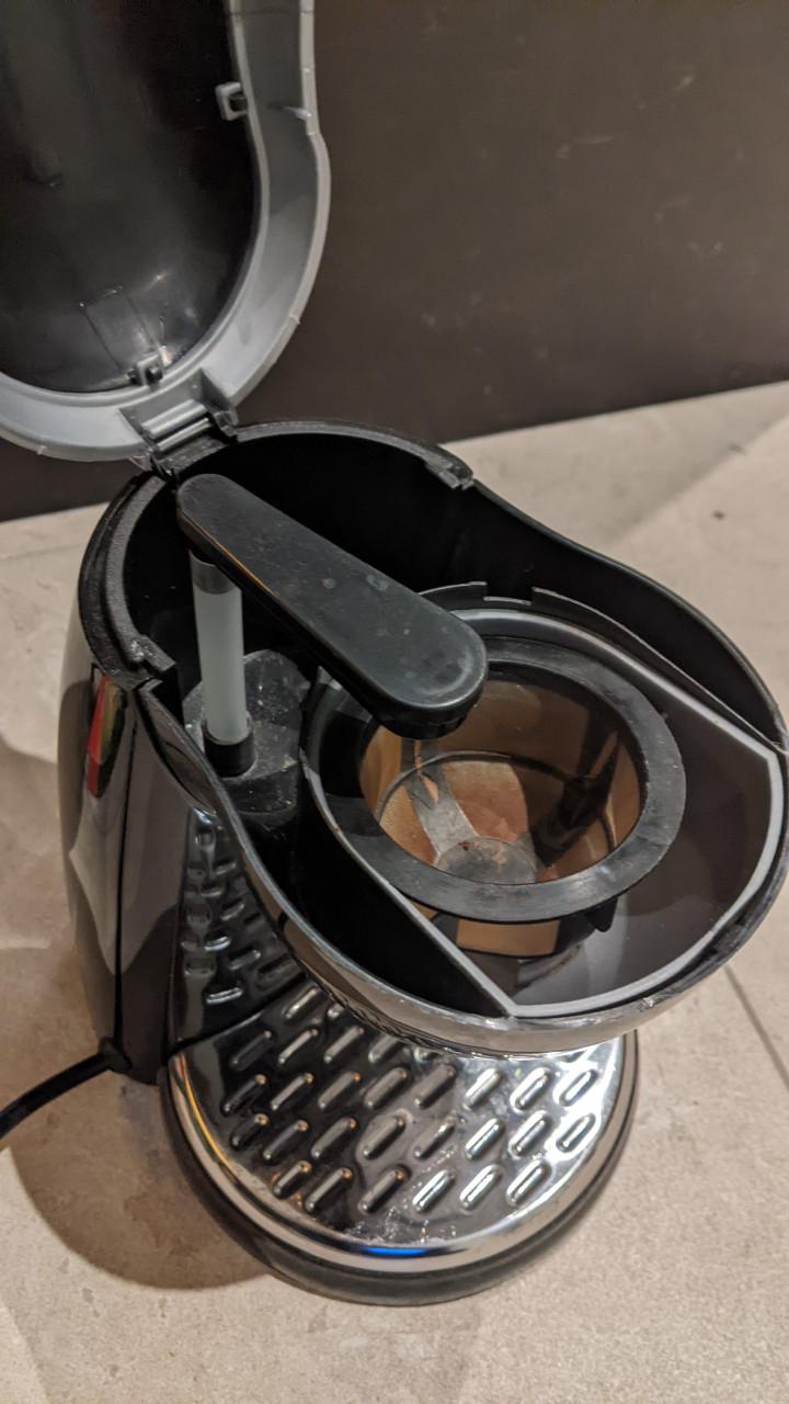 Mini filterkoffie apparaat incl filterzakjes en gebruiksaanwijzing