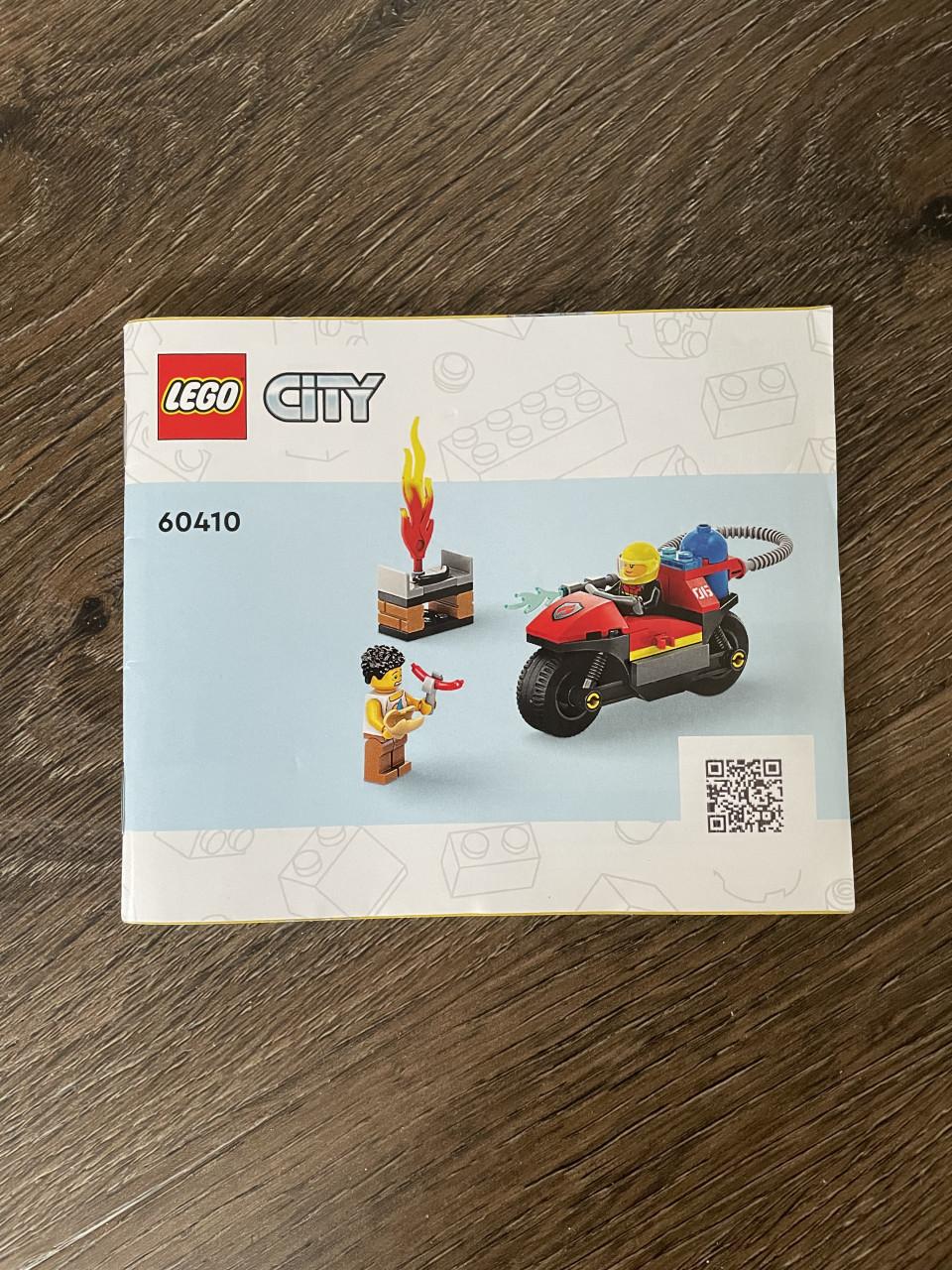 Lego City: Brandweermotor 60410