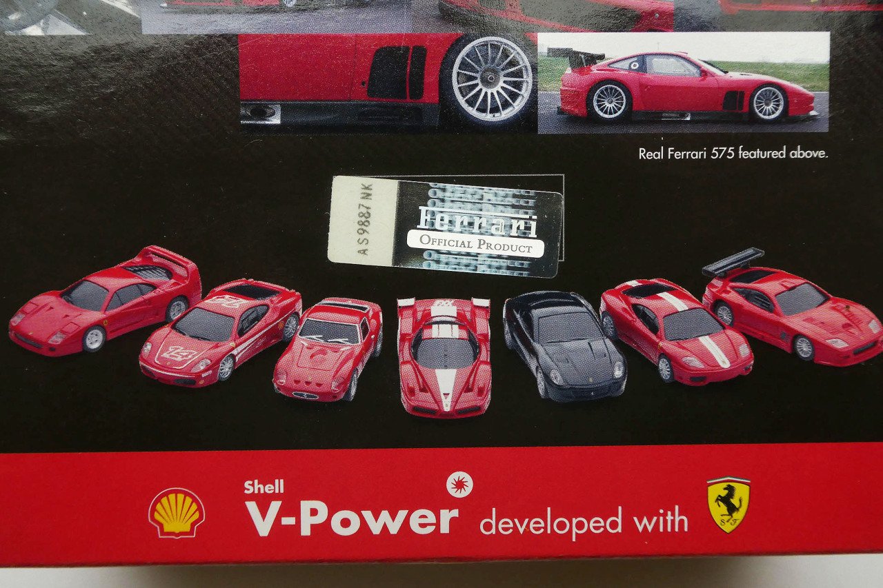 Auto - [ 8x Ferrari-miniatuur 1:38]