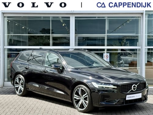 Volvo V60 t6 340pk recharge r-design| adap.cruise| trekhaak| camera| h&k s