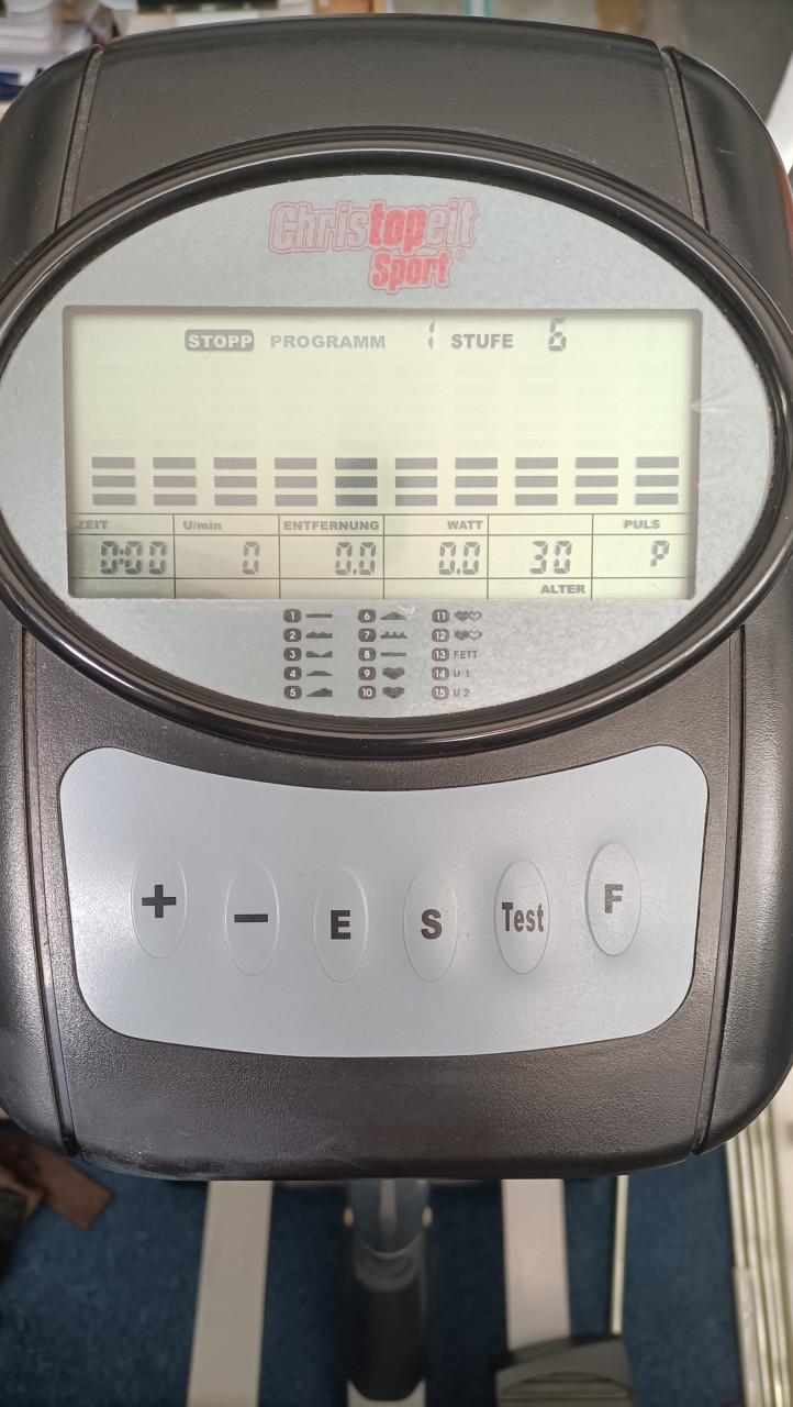 Degelijke Cross trainer EL8.