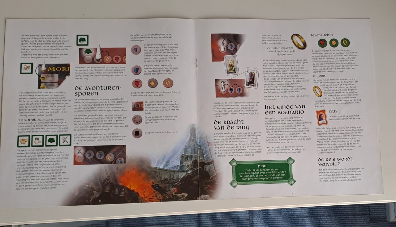In de Ban van de Ring. Spel van Reiner Knizia. Sophisticated Games
