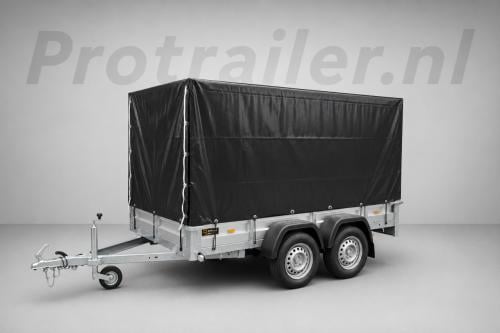NIEUW! VDM bakwagen 258x130 met huif!