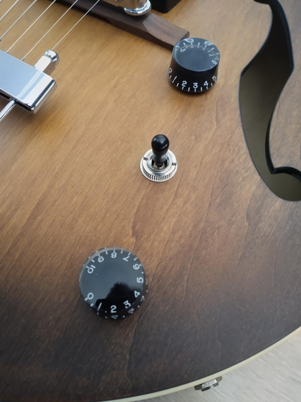 Ibanez AF-55 Tobacco Flame 2024 met gigbag z.g.a.n.