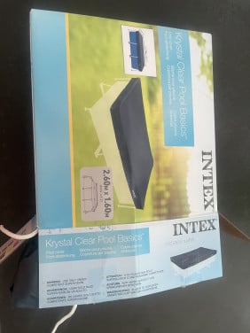 Intel zwembad afdekzeil nieuw 2.60x1.60