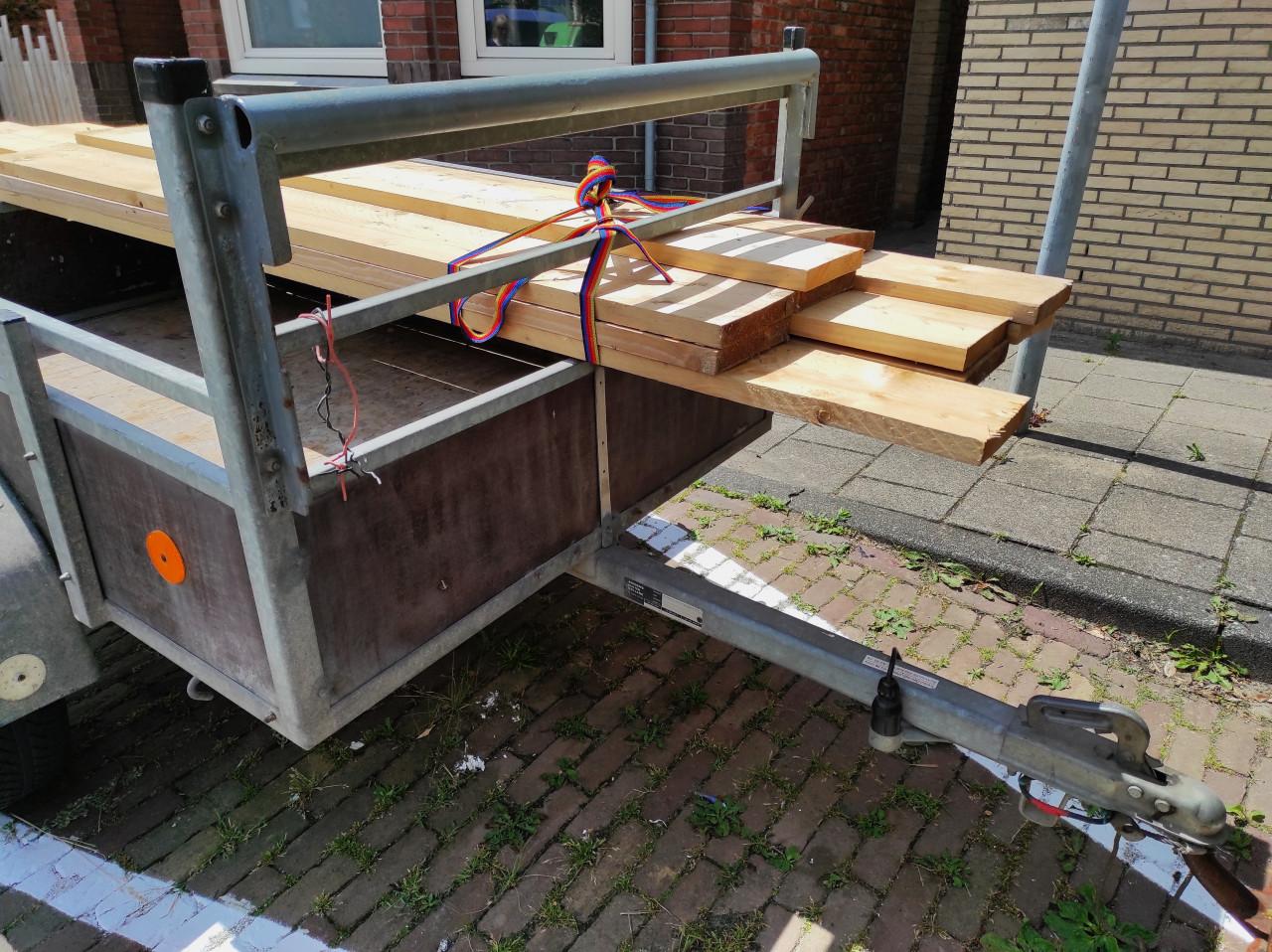 Anssem aanhanger / Aanhang wagen in goede staat tot 750 kg