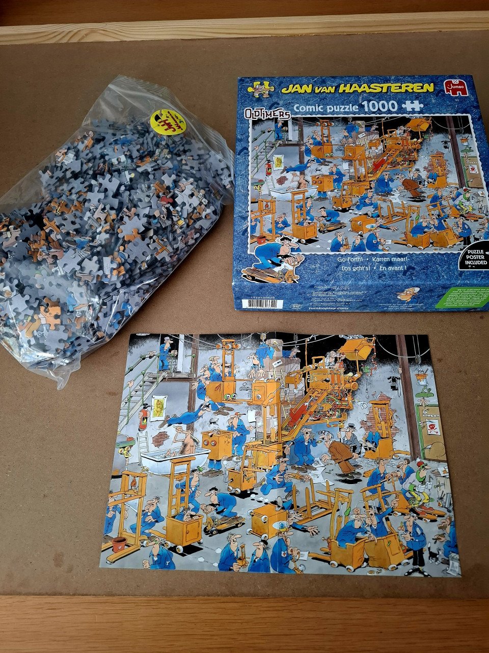 Jan van Haasteren puzzel 1000 stukjes
