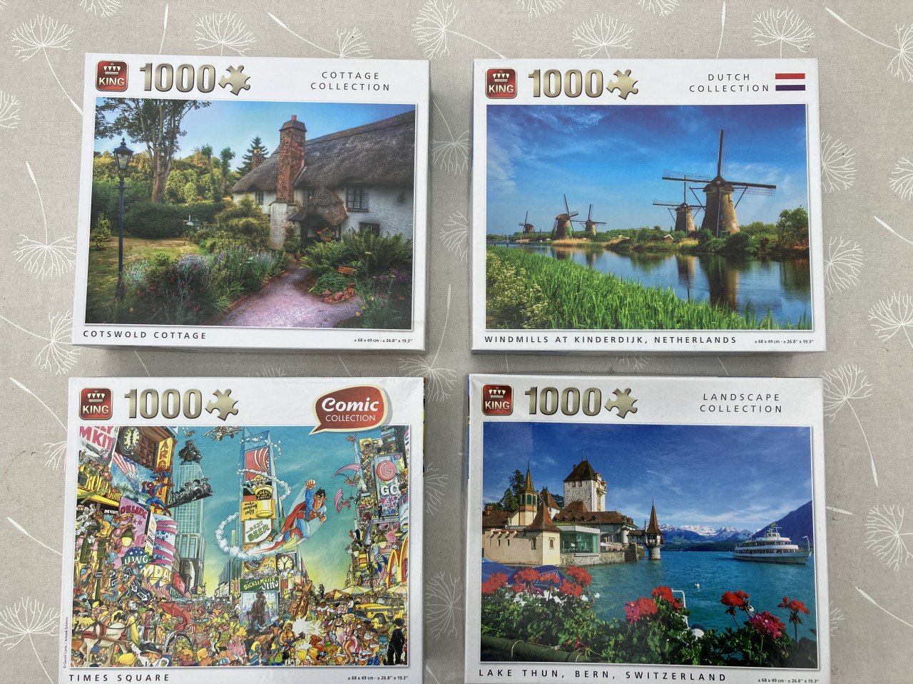 King puzzels 1000