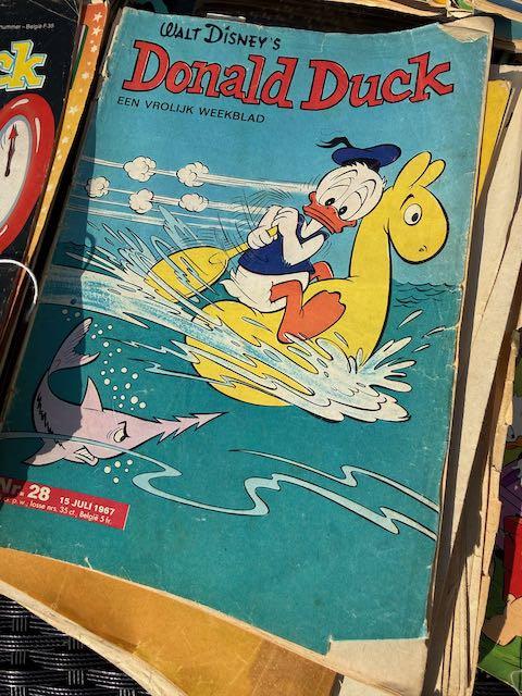 Donald Ducks verschillende jaren variërend ’67 tot ’86