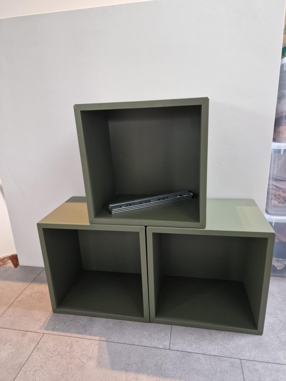 Ikea kubus 35x35x35 groen