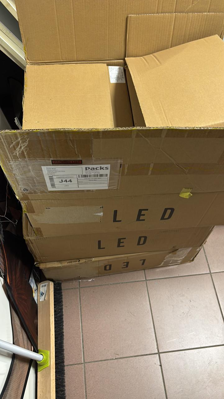 6 keer, DoubleLux Led Veldverlichting 300w, 45000lm