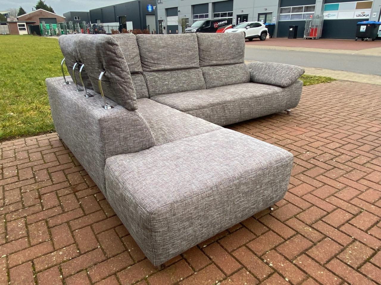 Montèl Unique Stoffen Hoekbank-Diepe Lounge Zit -Modern Nederlands Comfort