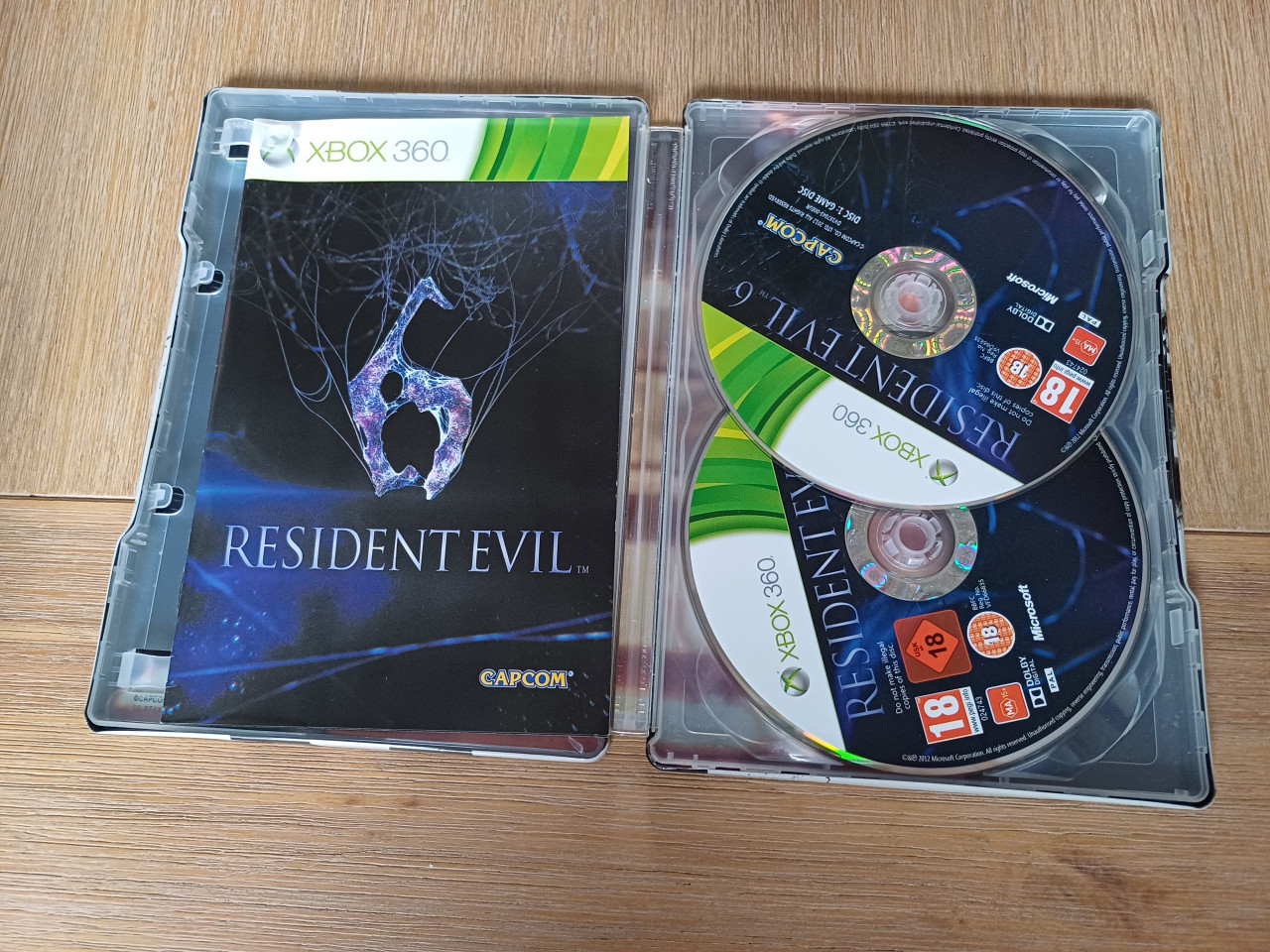 Resident evil steelbook xbox 360