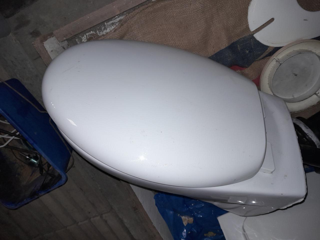 Wandcloset potten en overig matariaal