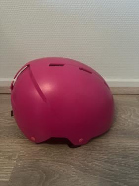 Roze / paarse Wedze skihelm kind 48-52 cm