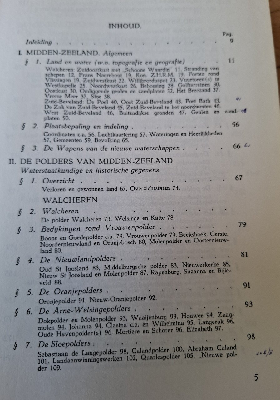 Tussen Afsluitdammen en Deltadijken. III: Midden-Zeeland, door M.H.Wilderom