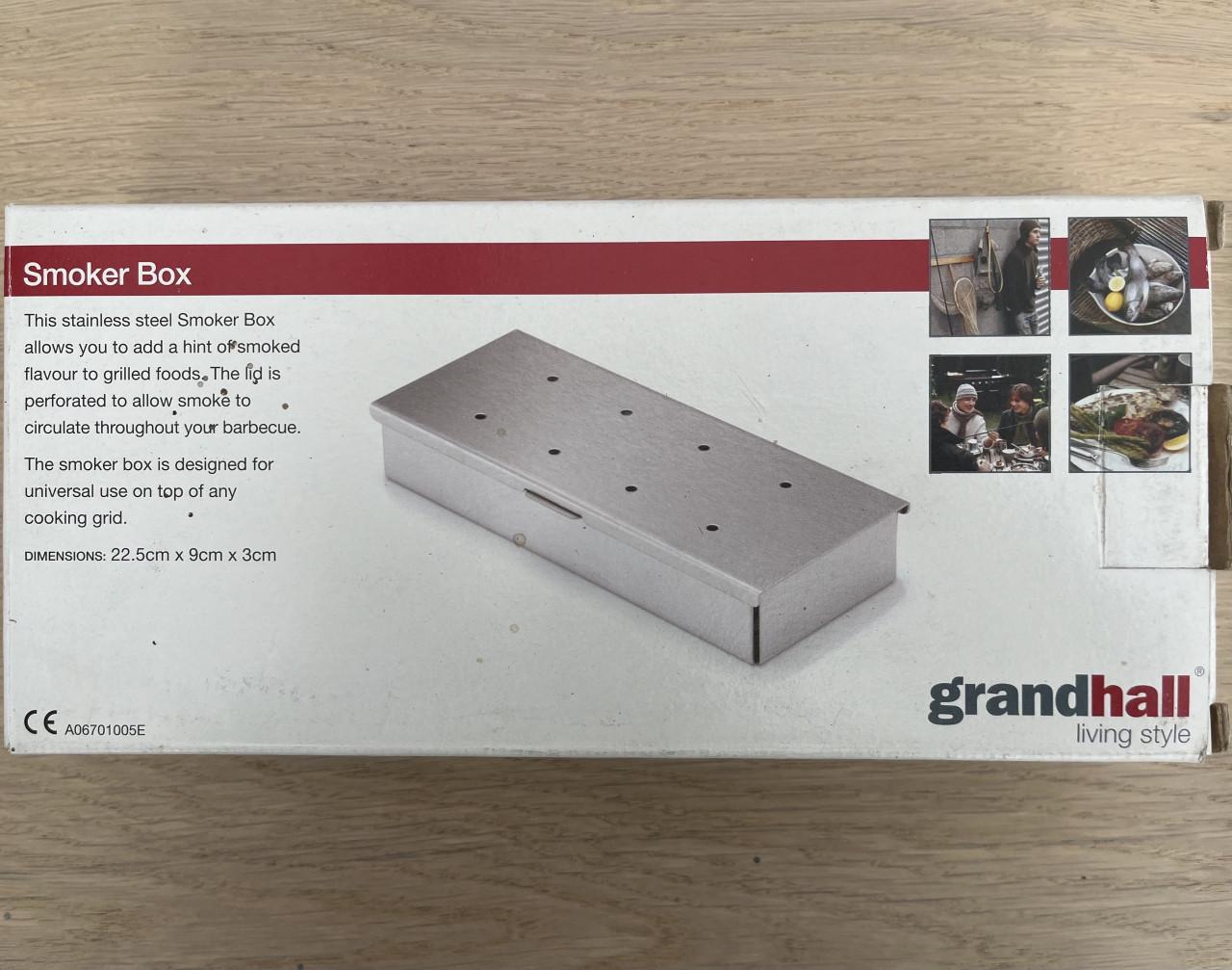 Smoker box voor op de barbecue