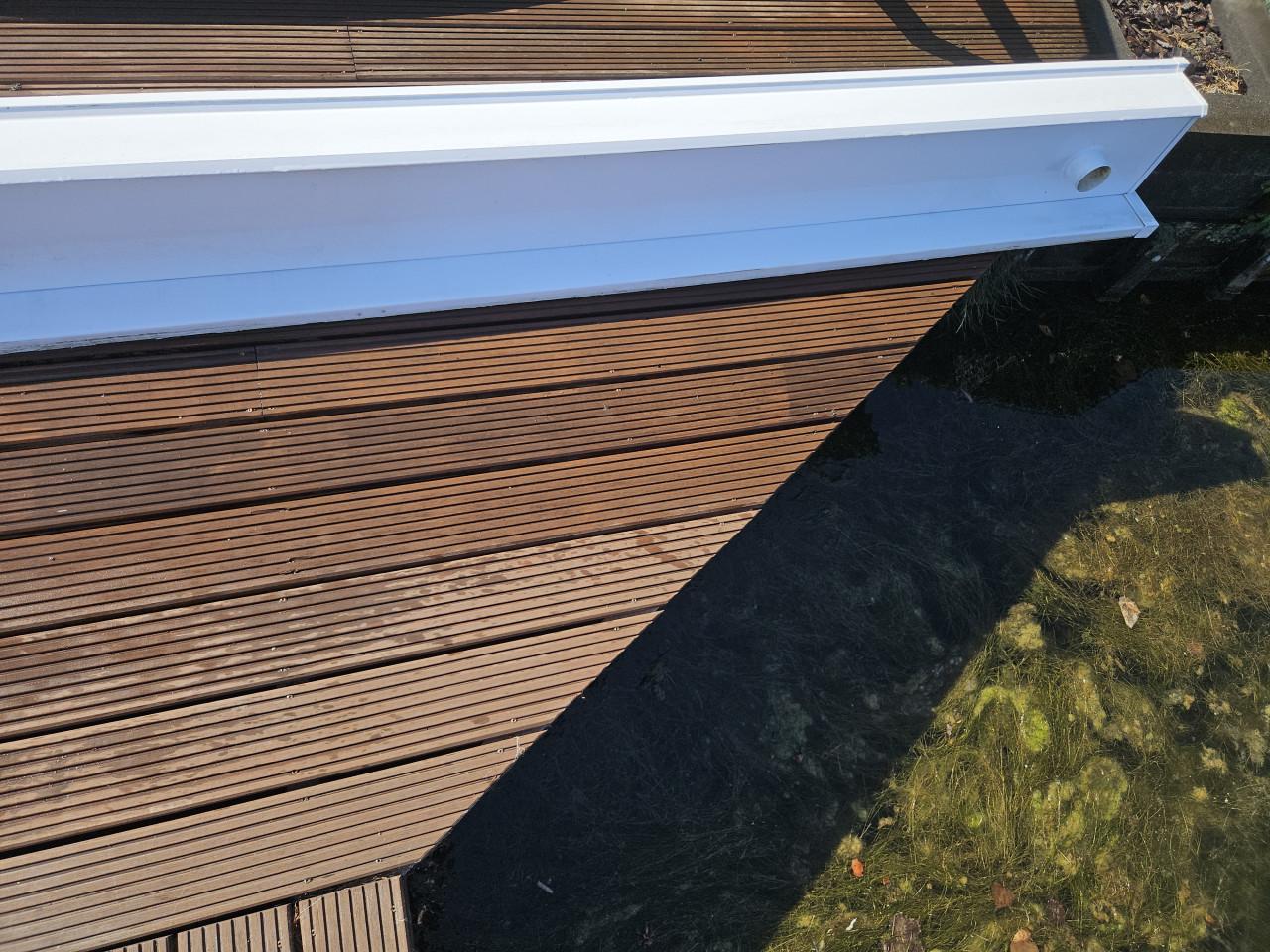 Dakgoot 9,5 meter