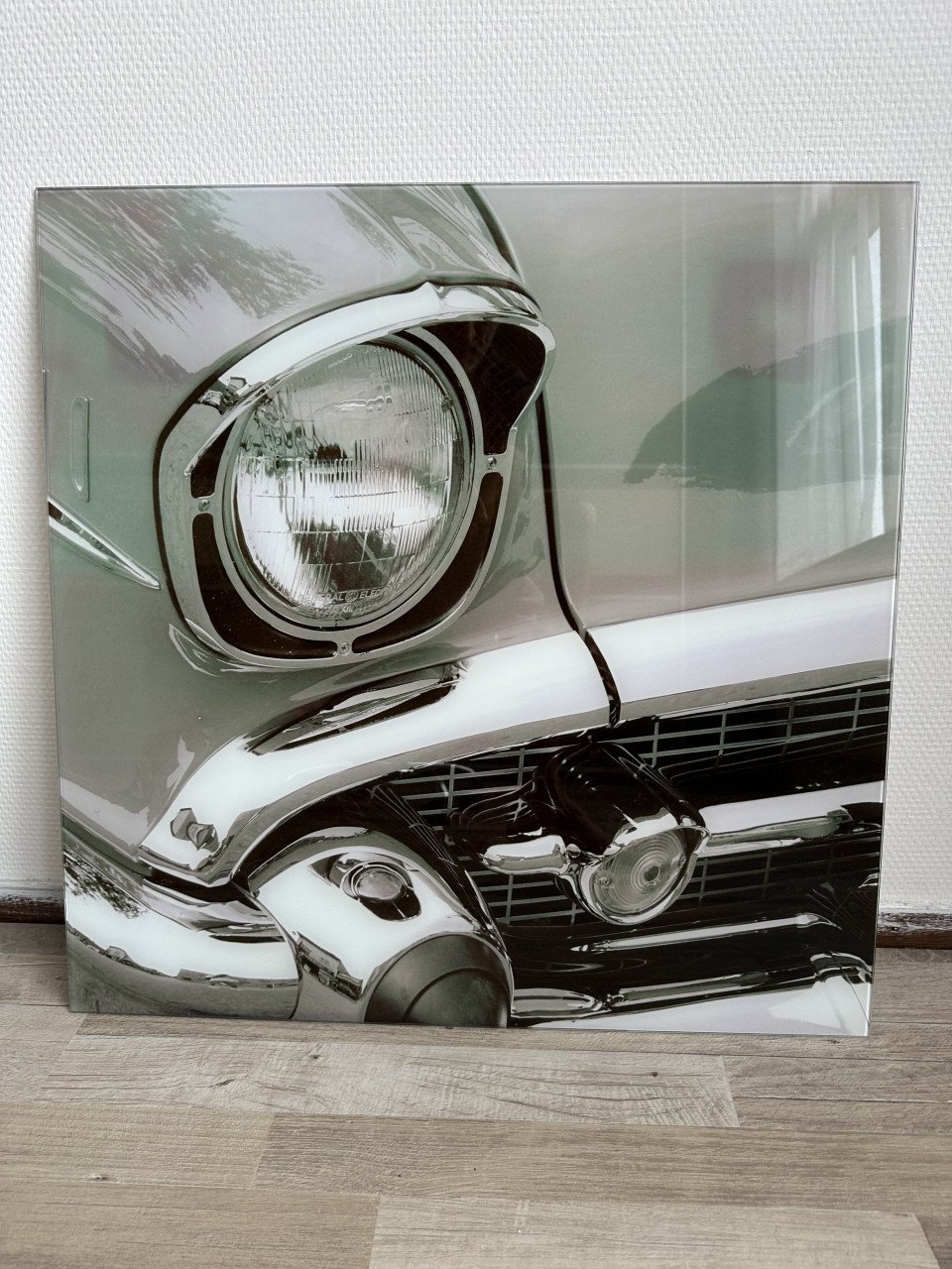 Afdruk of glas Oldtimer