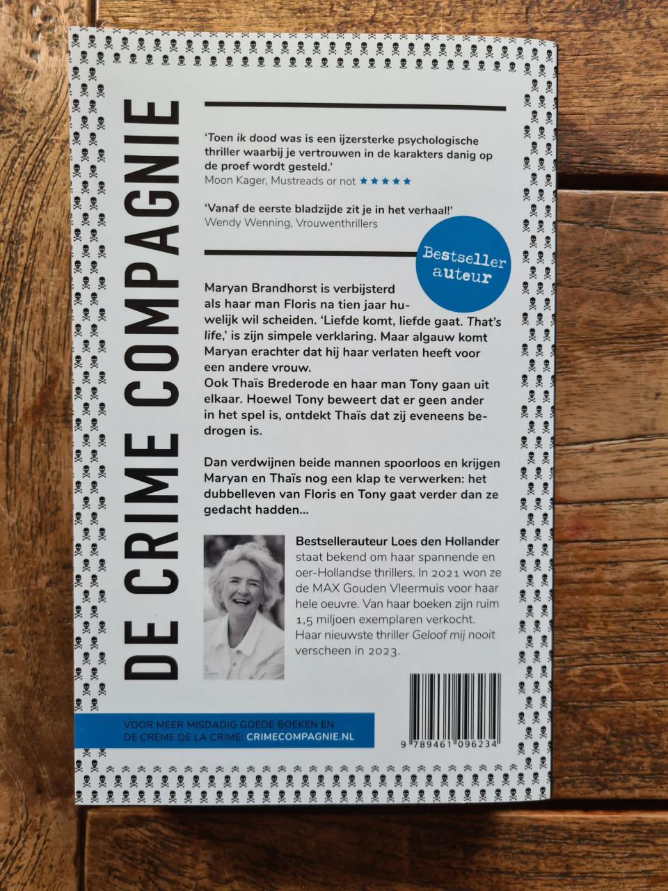 Toen ik dood was, Loes den Hollander