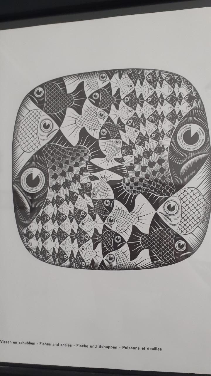 8 Escher prints