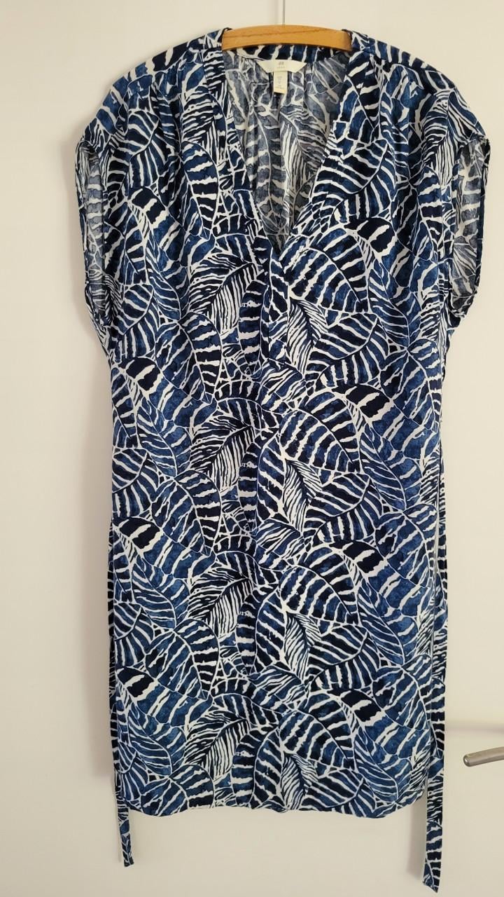 H&M LOGG viscose tuniekjurk mt 36