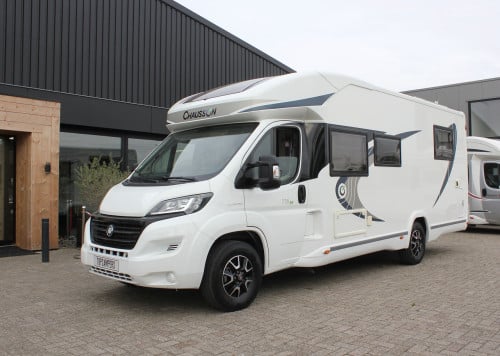 Chausson Welcome 718EB (Queensbed + Hefbed, 36000KM, Als Nieuw)