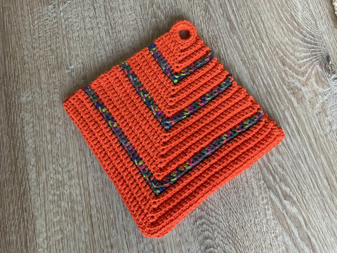 Pannenlappen nieuw gehaakt
