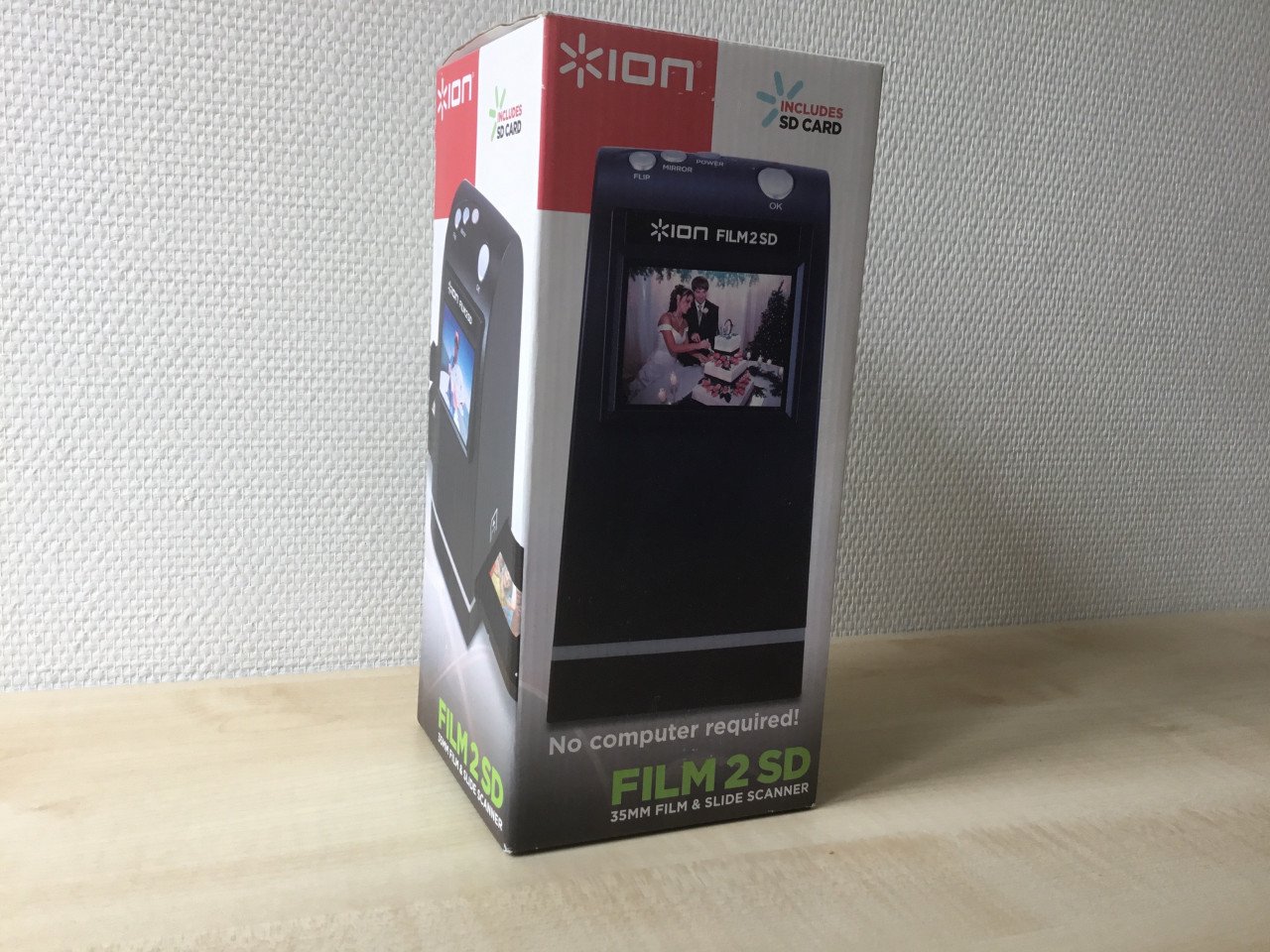 ION dia scanner.